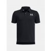 Chlapčenské tričko Under Armour UA B Icon Polo Čierna YXS