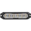 Výstražné osvetlenie oranžové 6x3W LED R65 R10 12/24V IP6K9K AMIO-03930