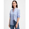 GAP Košeľa oxford boyfriend Modrá XS Modrá Modrá