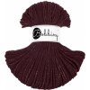 Bobbiny šňůry junior 3 mm burgundy se zlatou nitkou (Golden burgundy)