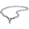 JwL Luxury Pearls Náhrdelník z pravých šedých perál JL0557
