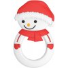 Martons hryzátko z potravinárského silikónu Snowman 1 ks