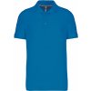 KARIBAN VINTAGE PIQUÉ K241 / Pánska polokošeľa s krátkym rukávom - tropical blue XL