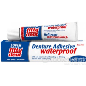 Fittydent super Fixačný krém na zubné náhrady Denture adhesive 40 g