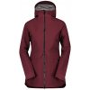 SCOTT vodeodolná bunda - TECH COAT 3L W - červená M