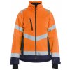 Blåkläder AB 4761 Dámská funkční bunda ve vysoce viditelné barvě oranžová/námornická modrá