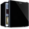 Klarstein Luminance Frost, mini chladnička, 45 l, energet. trieda F, 1,5 l mraziaci priečinok, sklenené dvere (HEA20-LuminFro-Blk-E)