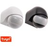 Senzor pohybu SMART PIR Tuya IS8 IP44 Biela