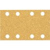 Bosch EXPERT Brúsne papiere C470 s 8 otvormi pre vibračné brúsky 80 × 133 mm, P40, 10 ks 2.608.900.877 2.608.900.877