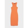 ŠATY GANT SLIM TANK TOP DRESS APRICOT ORANGE