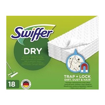 Swiffer Dry náhradné prachovky na podlahu 18 kusov