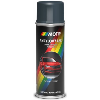 Motip Auto sprej Akrylová Metalíza Škoda šedá grafitová metalíza 200 ml