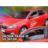Deflektory Škoda Fabia III Hatchback od 2014 (predné)