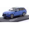 BMW G81 M3 Touring 2023 - modrá SOLIDO 1:43