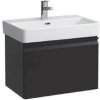 Laufen Pro S - Skrinka s umývadlom, 60x50 cm, wenge H8609624231041