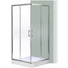 Spirit Matrix 80x80 cm štvorcový sprchový kút so zosilnenou akrylovou vaničkou