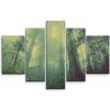 Sablio Obraz - 5-dílný Temný les - 125x90 cm