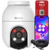 WiFi KAMERA OTOČNÁ IP EZVIZ C8C 8MPX Detekcia + KÁBEL 10m + KARTA 64GB