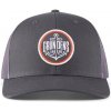 Grundéns Šiltovka Logo Anchor Trucker Charcoal