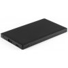 WIGNER. Power banka 4 000 mAh v recyklovaného ABS-a (100% rABS) - Čierna