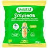 Smileat BIO kukurčné chrumky banán a jablko s panenským olivovým olejom a vitamínom B1 8M+ 25 g