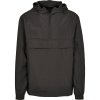 Build your Brand Bunda větrovka BY 096 s 1/4 zipem COT56009600215-black Černá 5XL