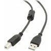 Gembird CCF-USB2-AMBM-15 USB 2.0 kábel A-B 4,5m čierny, feritový filter