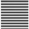vidaXL Zebra roleta čierna 150x100 cm šírka látky 145,9cm polyester 4014219