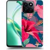Picasee silikónový čierny obal pre Honor 200 Smart 5G - Hibiscus