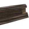 Döllken , DOPREDAJ: Soklová podlahová lišta SLK50 W176 Dub zámocký 2,5 m, kút (vnútorný), hnedá
