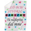 Deka Keď boh stvoril babičky (Podšitie baránkom: ÁNO)