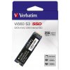 Verbatim SSD 256GB M.2 2280 SATA III Vi560 S3 interní disk, Solid State Drive