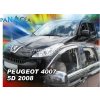 Deflektory - Protiprievanové plexi Peugeot 4007 5D od 2008