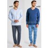 Taro pánske pyžamo Mark3475 zz52-tm.modrá