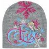 Frozen - licencia Dievčenské zimné čiapky - Frozen HS4192, šedá Farba: Sivá, Veľkosť: velikost 52