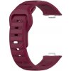 BStrap Silicone remienok na Huawei Watch Fit 3, wine red