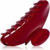 BrushArt Hair Claw clip štipec do vlasov Burgundy cherry 1 ks