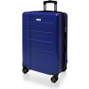 AVANCEA Škrupinový cestovný kufor DE2934 modrý M 66x44x29 cm