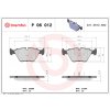 Sada brzdových platničiek kotúčovej brzdy BREMBO P 06 012