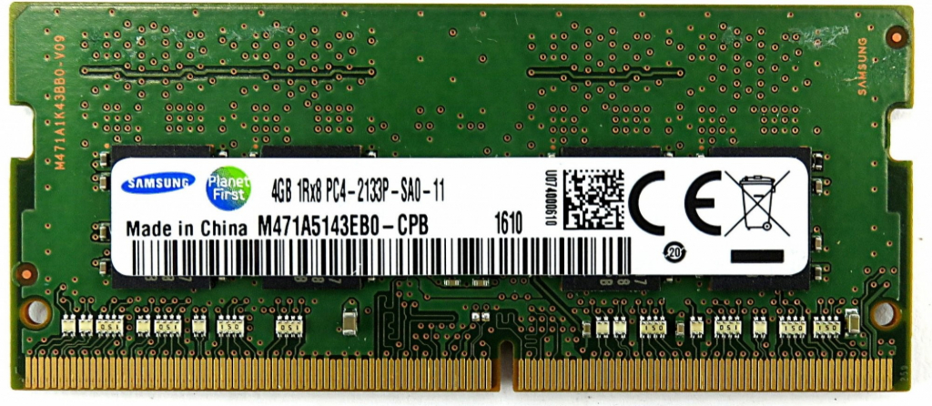 Samsung DDR4 4GB 2133MHz CL15 M471A5143EB0-CPB