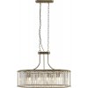 Searchlight | Searchlight 8095-5AB - Luster na reťazi VICTORIA 5xE27/60W/230V mosadz | SR0445
