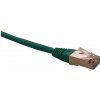Patch cord FTP cat5e 0,25m zelený