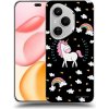 Picasee ULTIMATE CASE pro Honor 400 Pro 5G - Unicorn hviezdne nebo