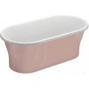Polimat Amona voľne stojaca akrylátová vaňa 150x75, ružová, 00415