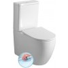 Sapho Sapho, INFINITY RIMLESS WC kombi misa s nádržkou, spodný/zadný odpad, biela, PC105WR