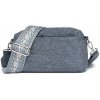 Miss Lulu Ethnic vodeodolná crossbody taška modrá