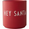 Hrnček Favourite Xmas Hey Santa červený