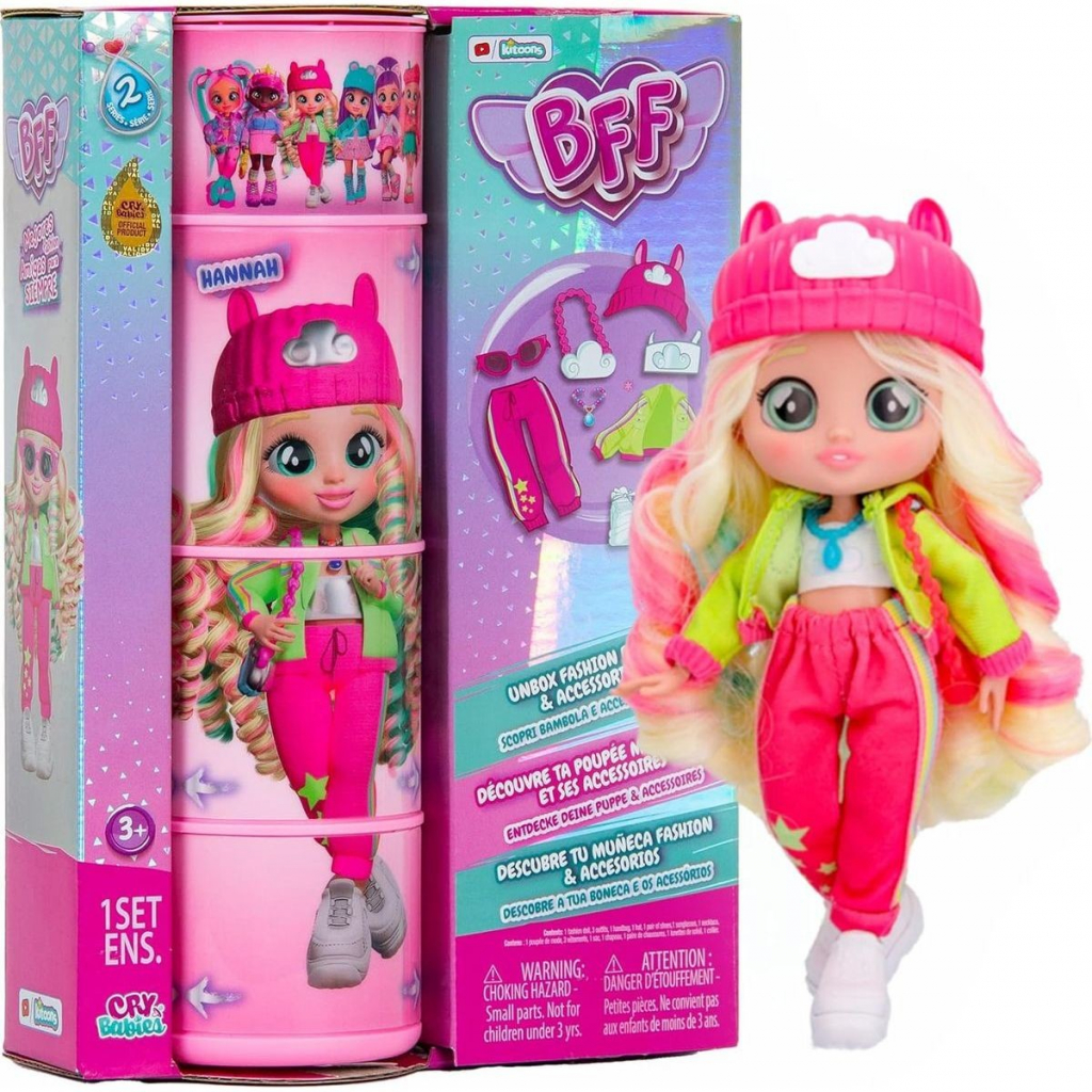 TM Toys Cry Babies BFF Hannah séria 2