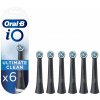 Oral-B iO Ultimate Clean Black náhradné hlavice, 6 ks