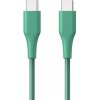 ER POWER kábel USB-C/C GRS 60W 120cm zelený ERPWCBCTCGN
